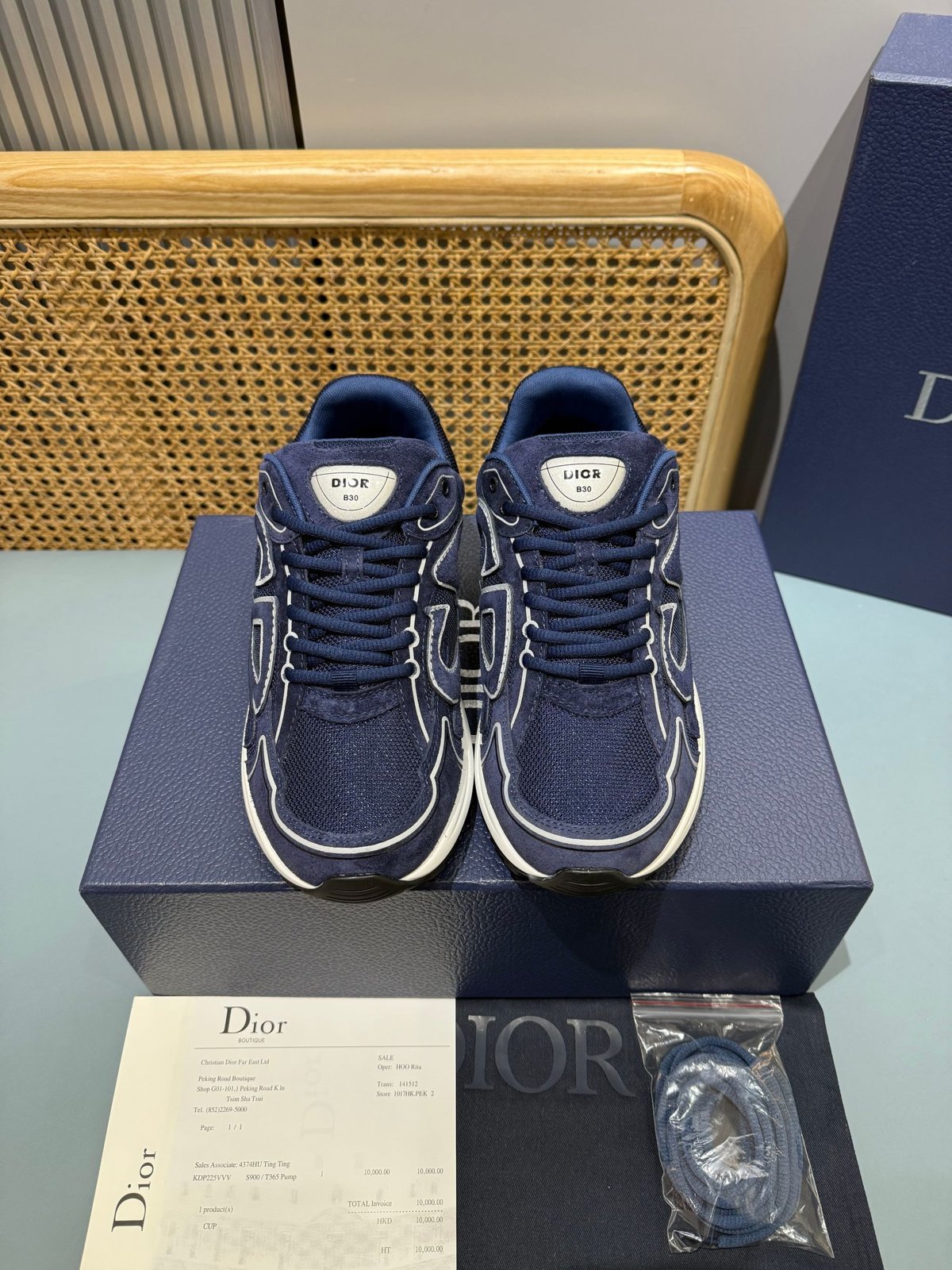 Sneakers B30 'Bleu Marine' — vue 2