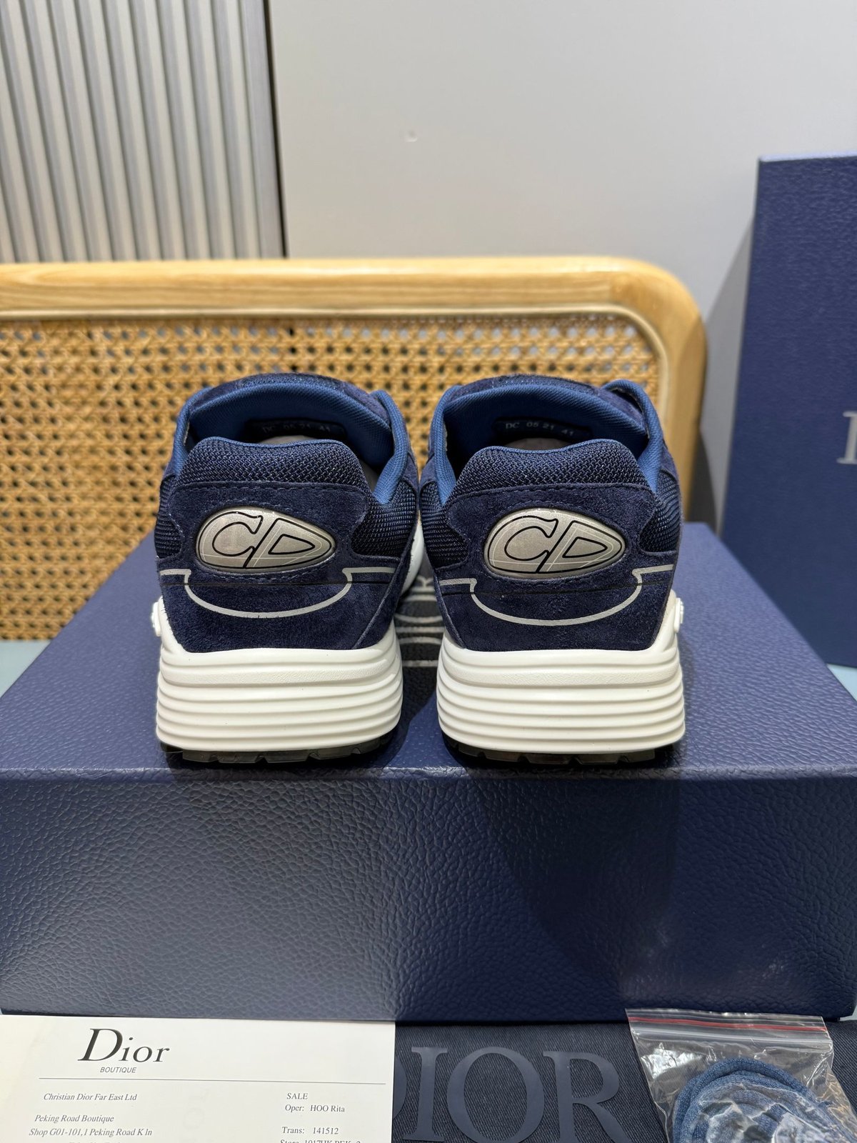 Sneakers B30 'Bleu Marine' — vue 4