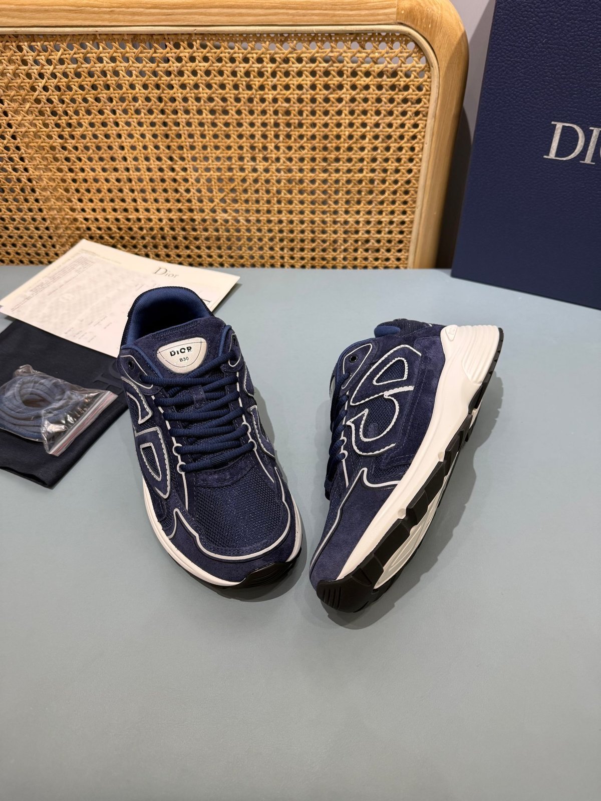 Sneakers B30 'Bleu Marine' — vue 25
