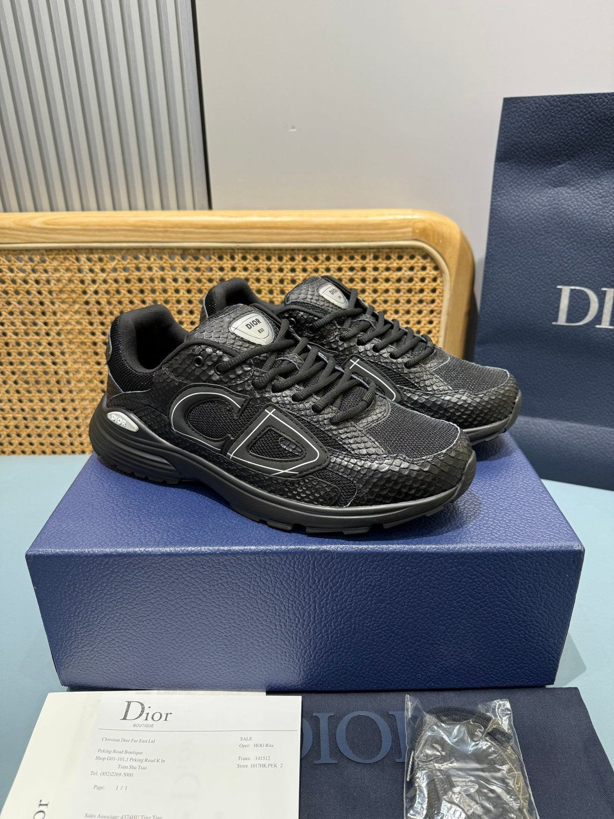 Sneakers B30 'Noir Mat'