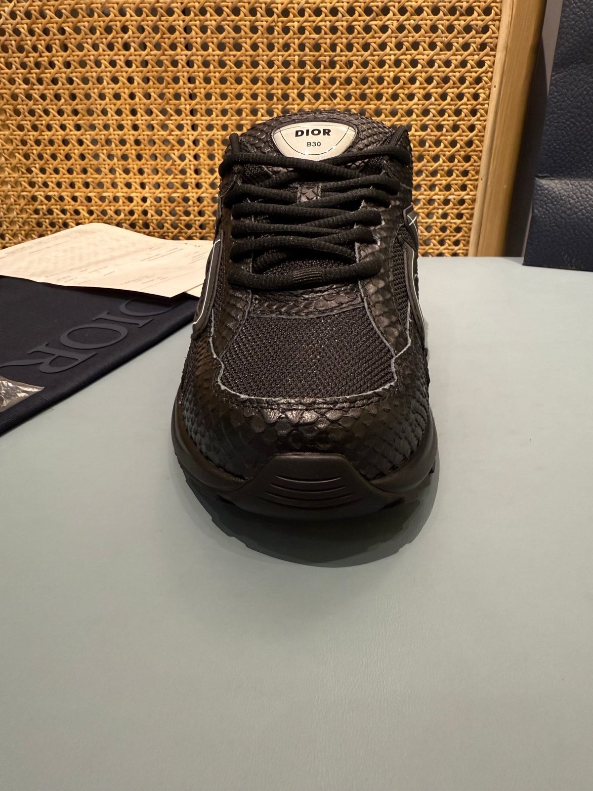 Sneakers B30 'Noir Mat' — vue 9