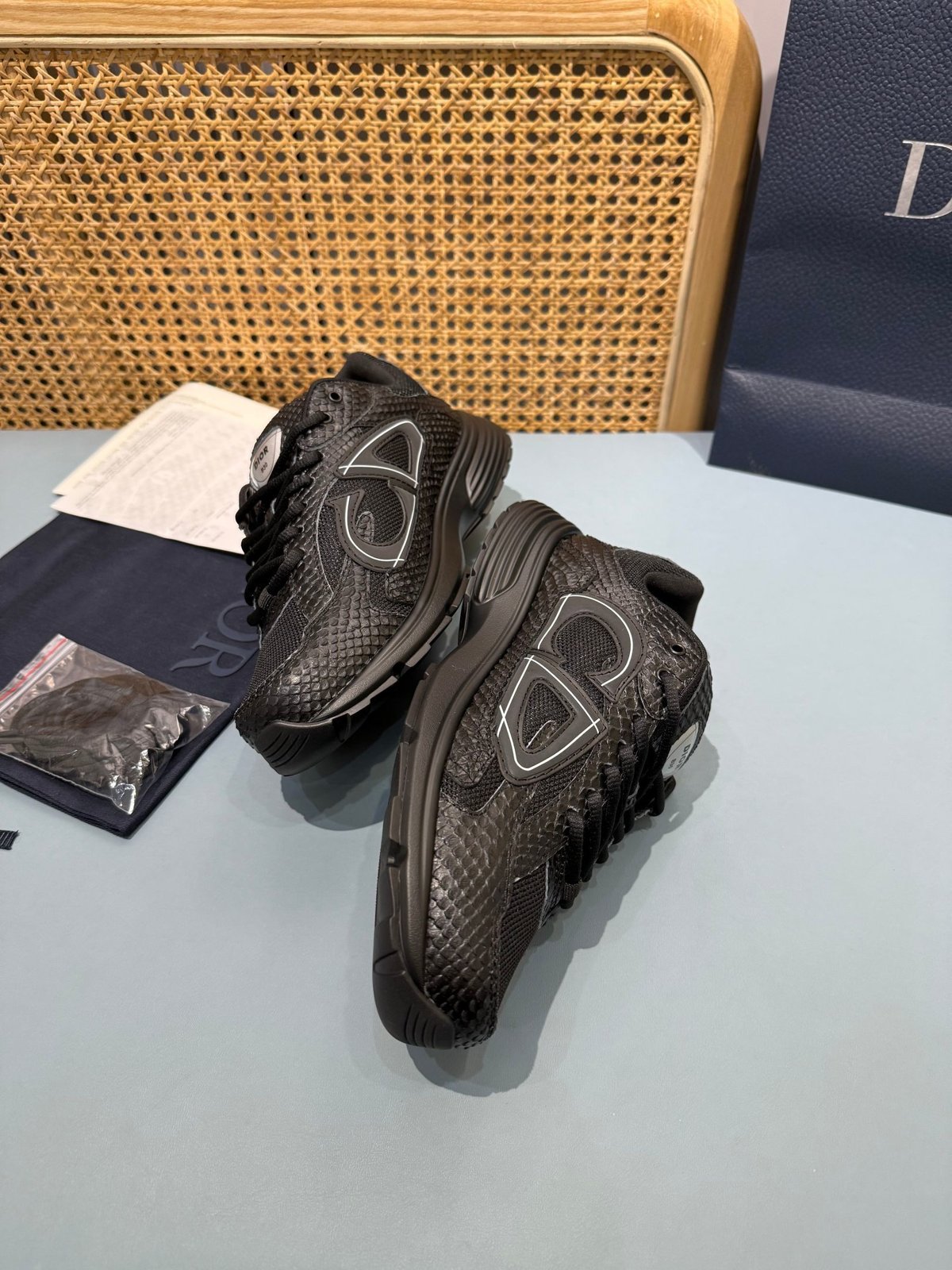 Sneakers B30 'Noir Mat' — vue 15