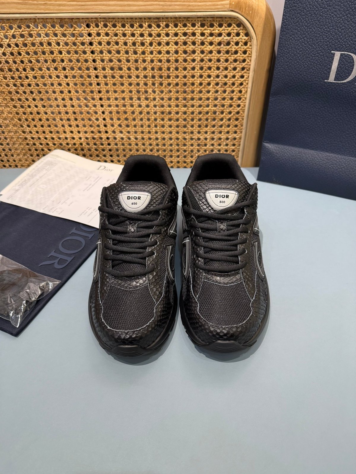 Sneakers B30 'Noir Mat' — vue 18