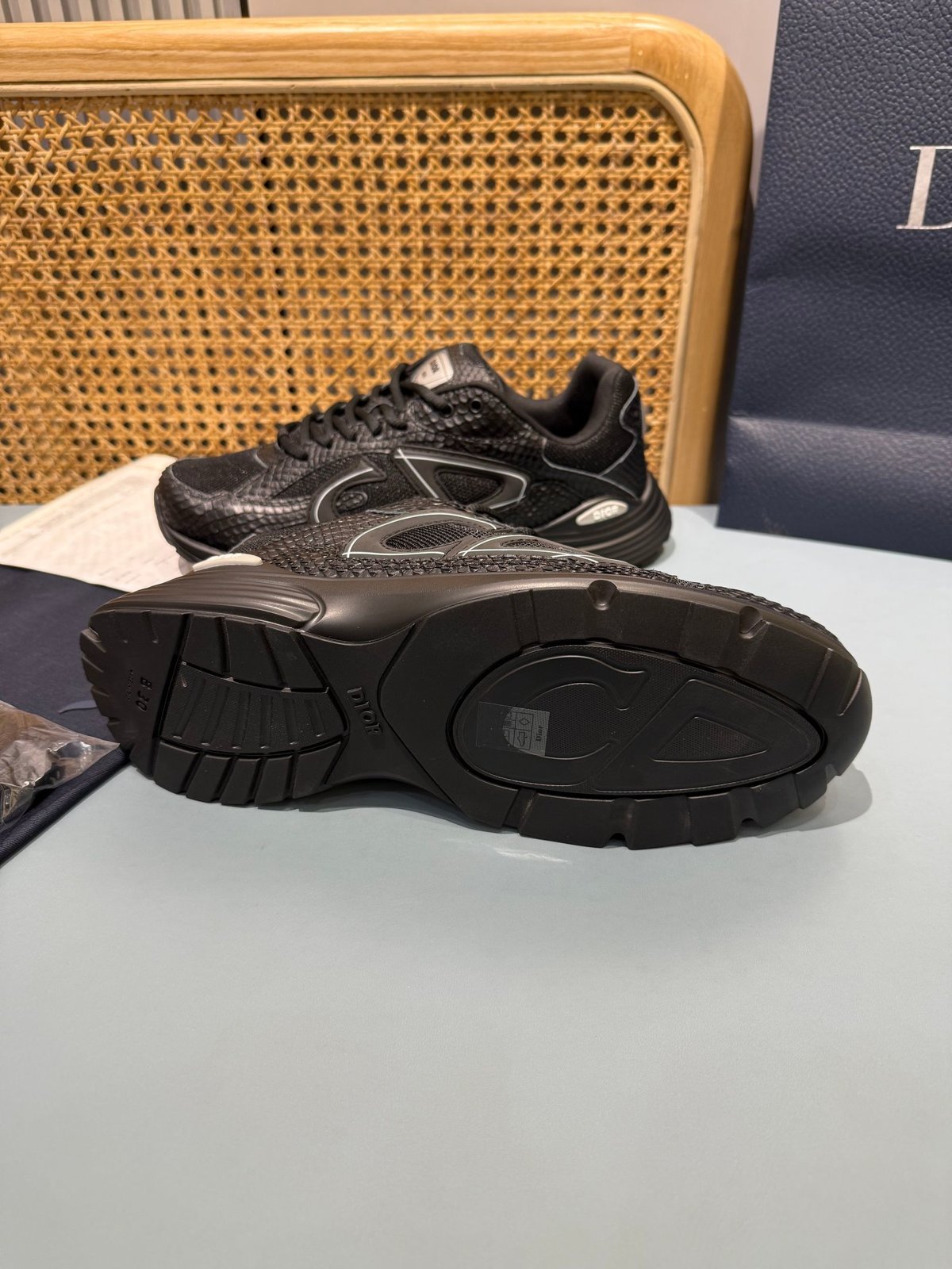 Sneakers B30 'Noir Mat' — vue 19
