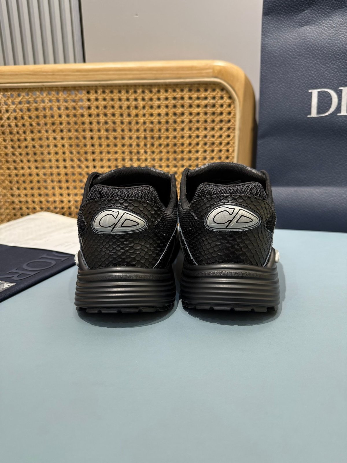 Sneakers B30 'Noir Mat' — vue 21