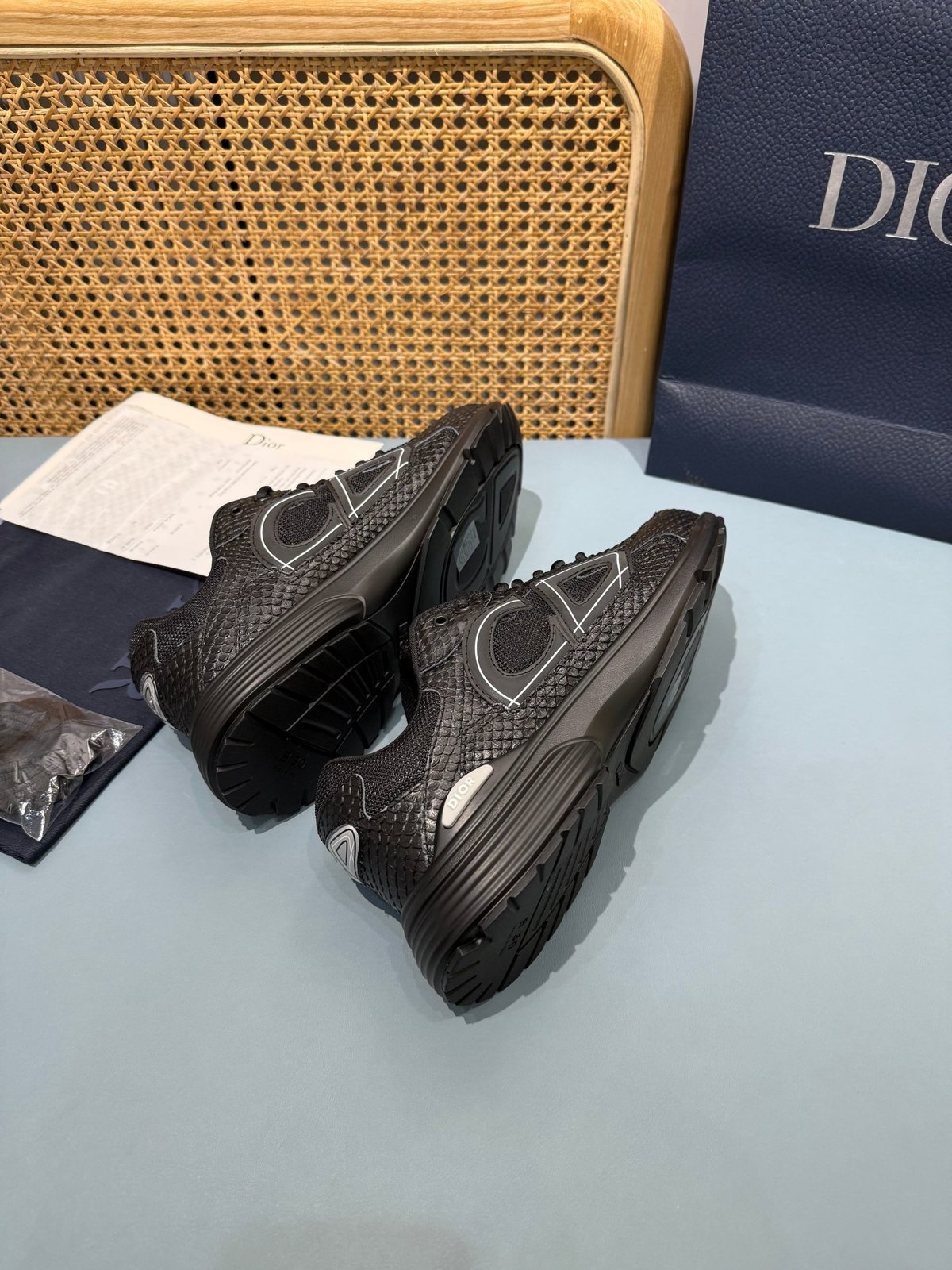 Sneakers B30 'Noir Mat' — vue 23