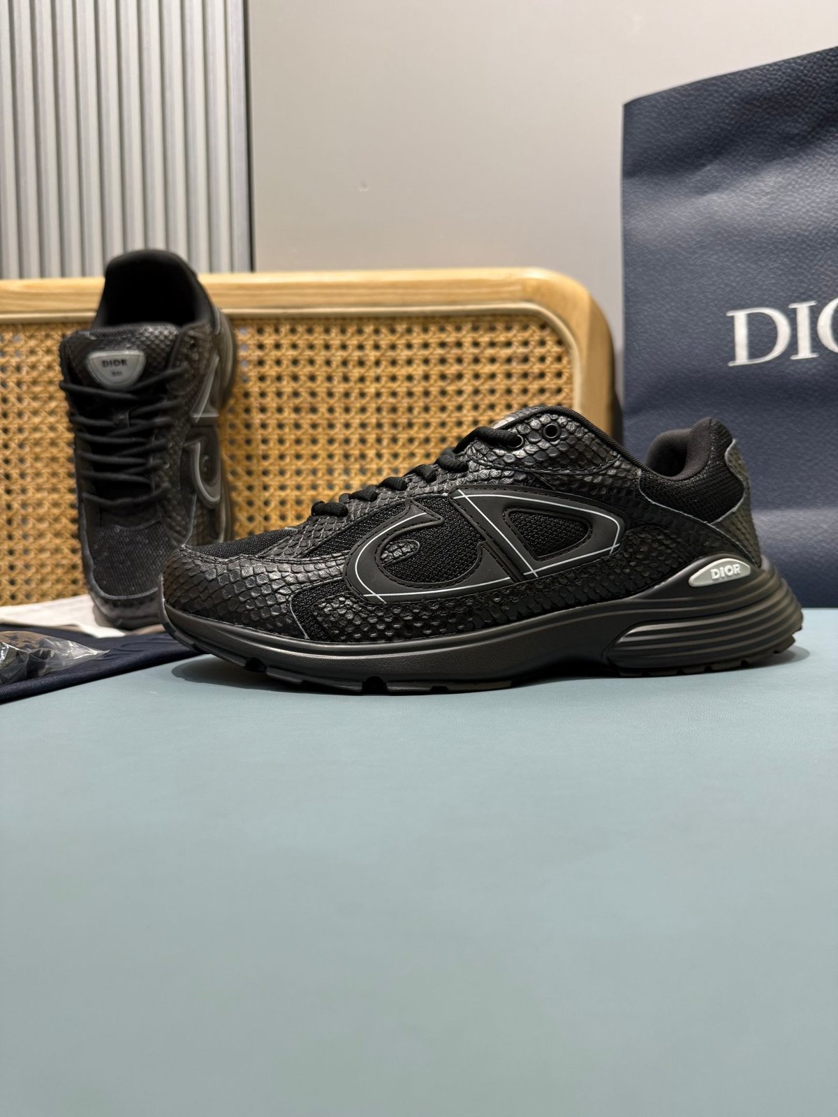 Sneakers B30 'Noir Mat' — vue 25