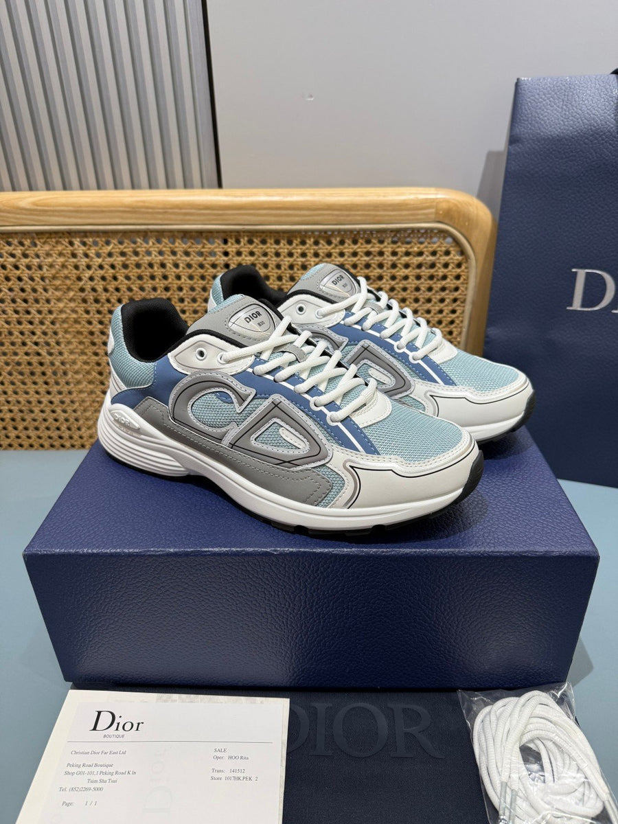 Sneakers B30 'Blanc et Bleu Ciel'