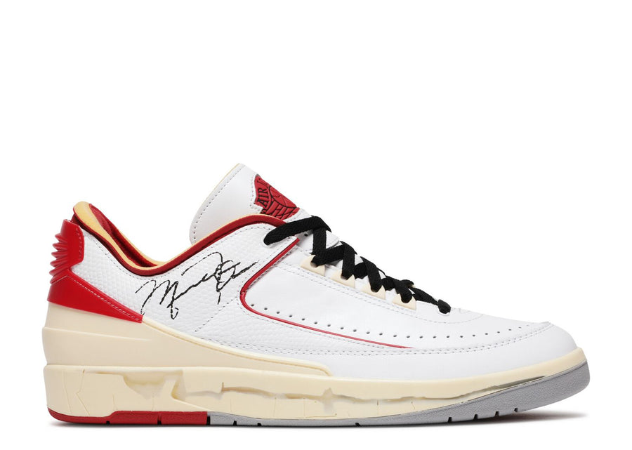 Nike Off-White X Jordan 2 Retro Low SP 'White Varsity Red'