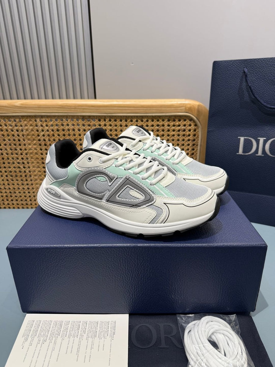 Sneakers B30 'Blanc et Vert Menthe'