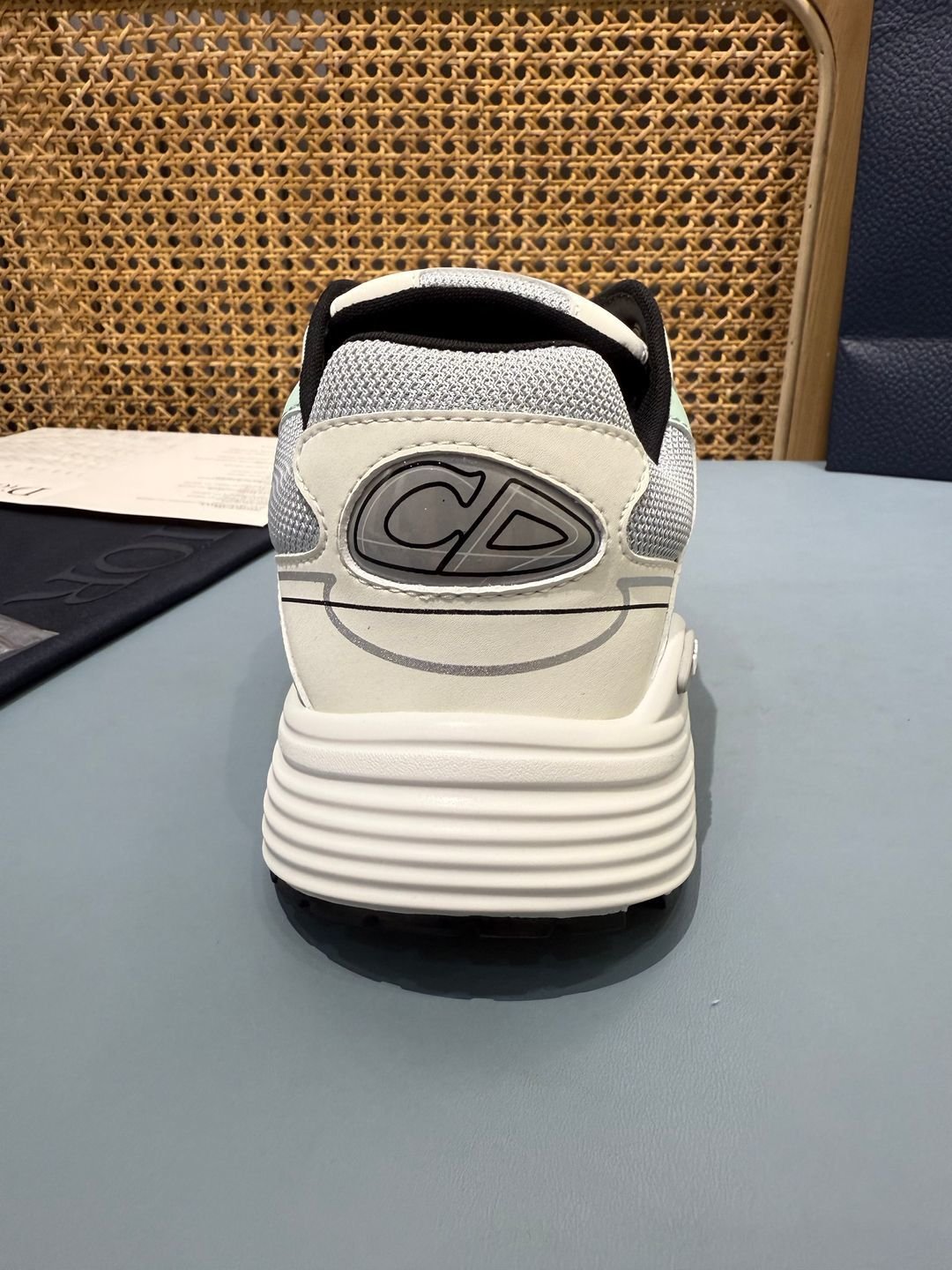 Sneakers B30 'Blanc et Vert Menthe' — vue 9