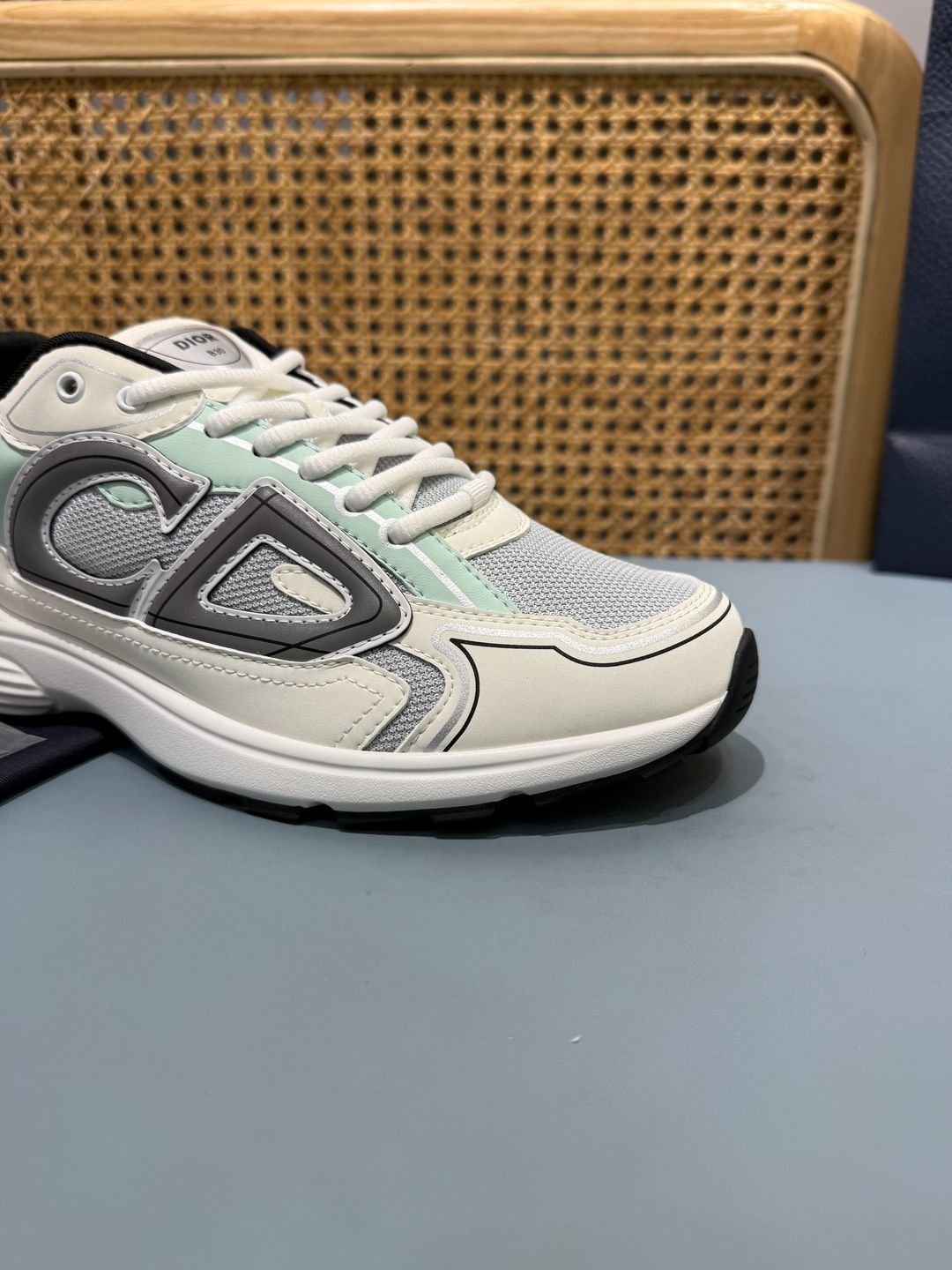Sneakers B30 'Blanc et Vert Menthe' — vue 12