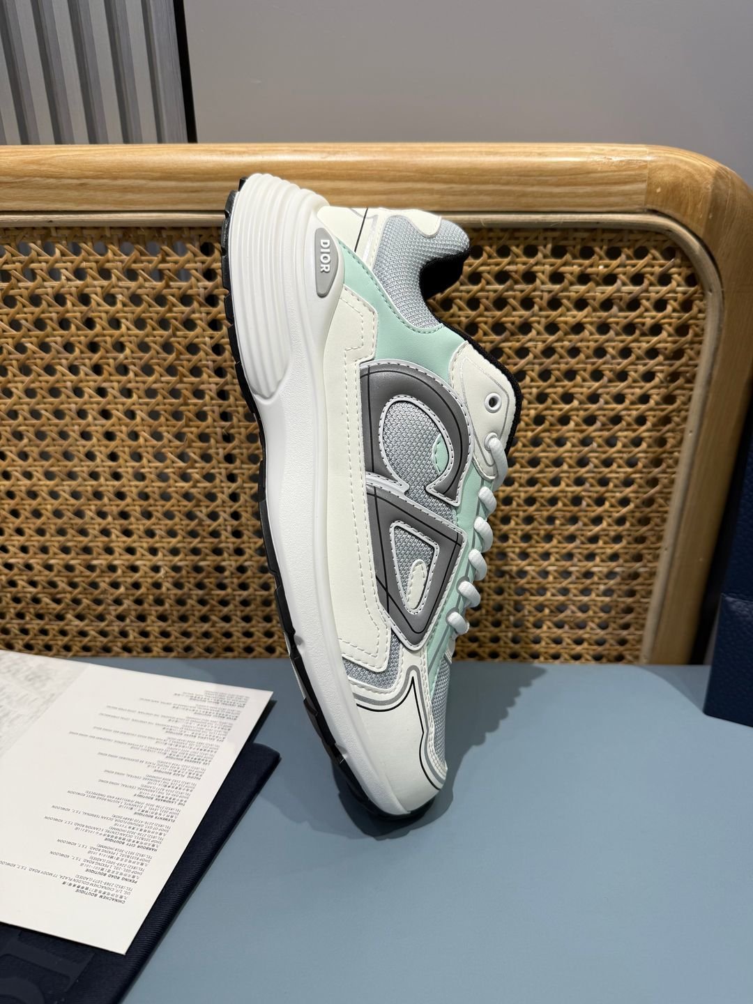Sneakers B30 'Blanc et Vert Menthe' — vue 13