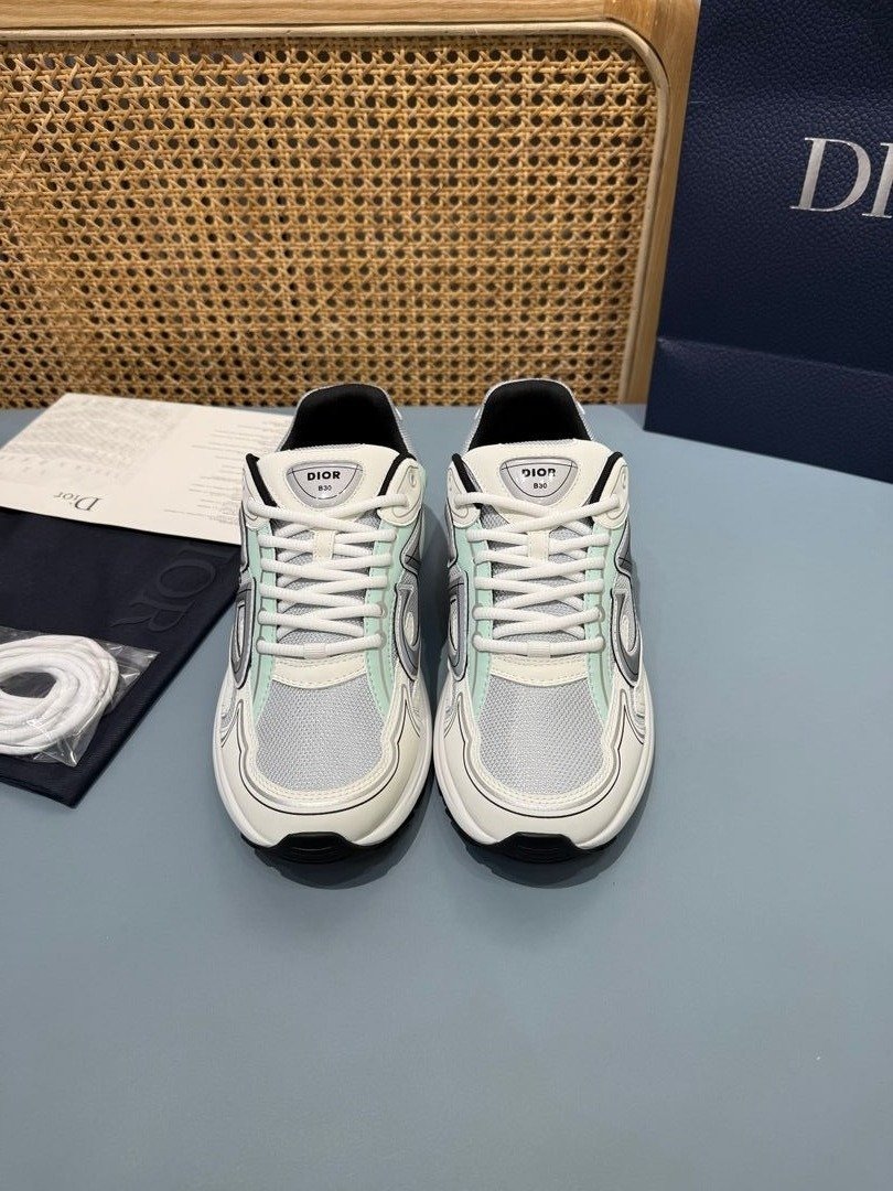 Sneakers B30 'Blanc et Vert Menthe' — vue 17