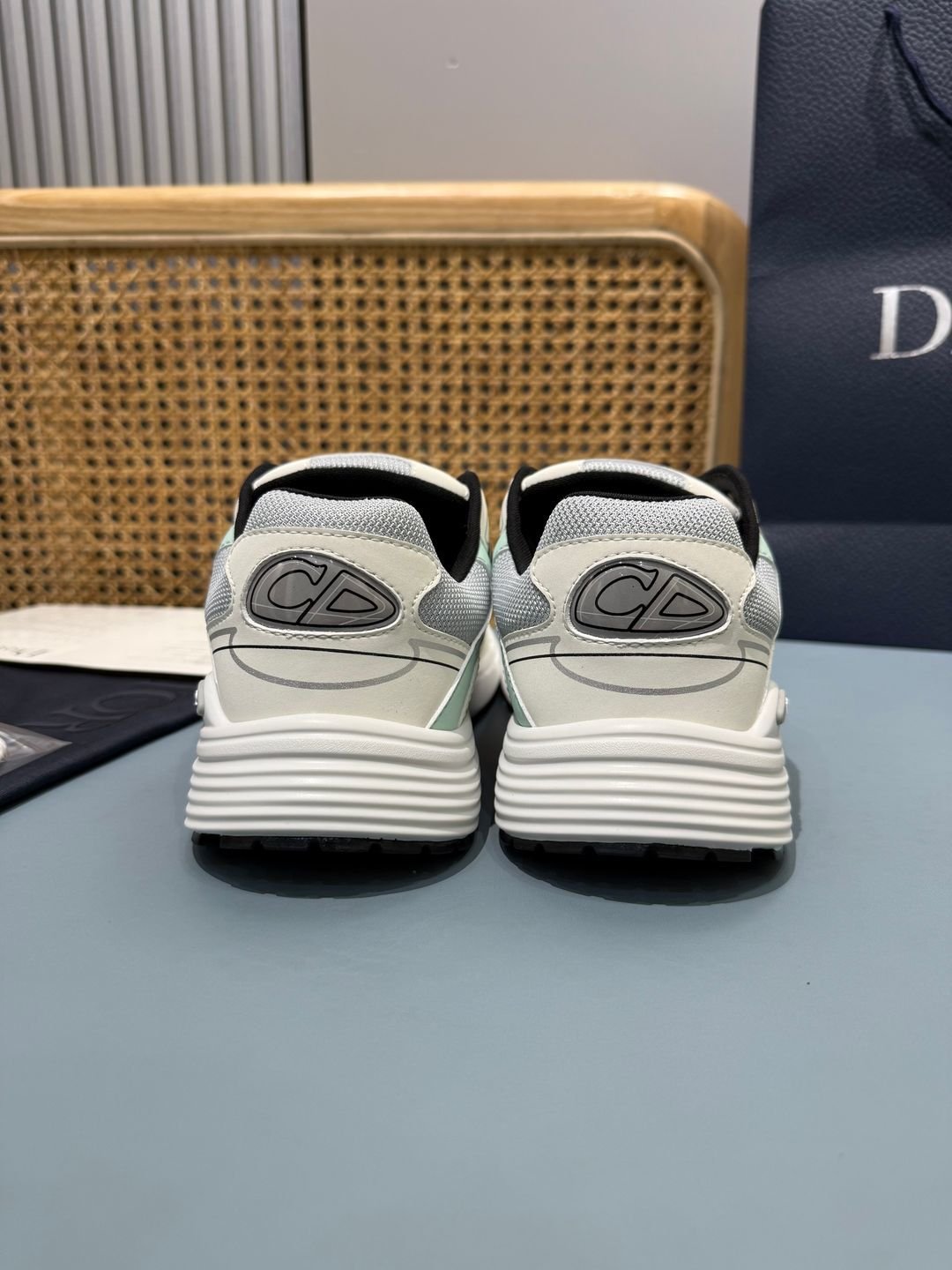 Sneakers B30 'Blanc et Vert Menthe' — vue 20