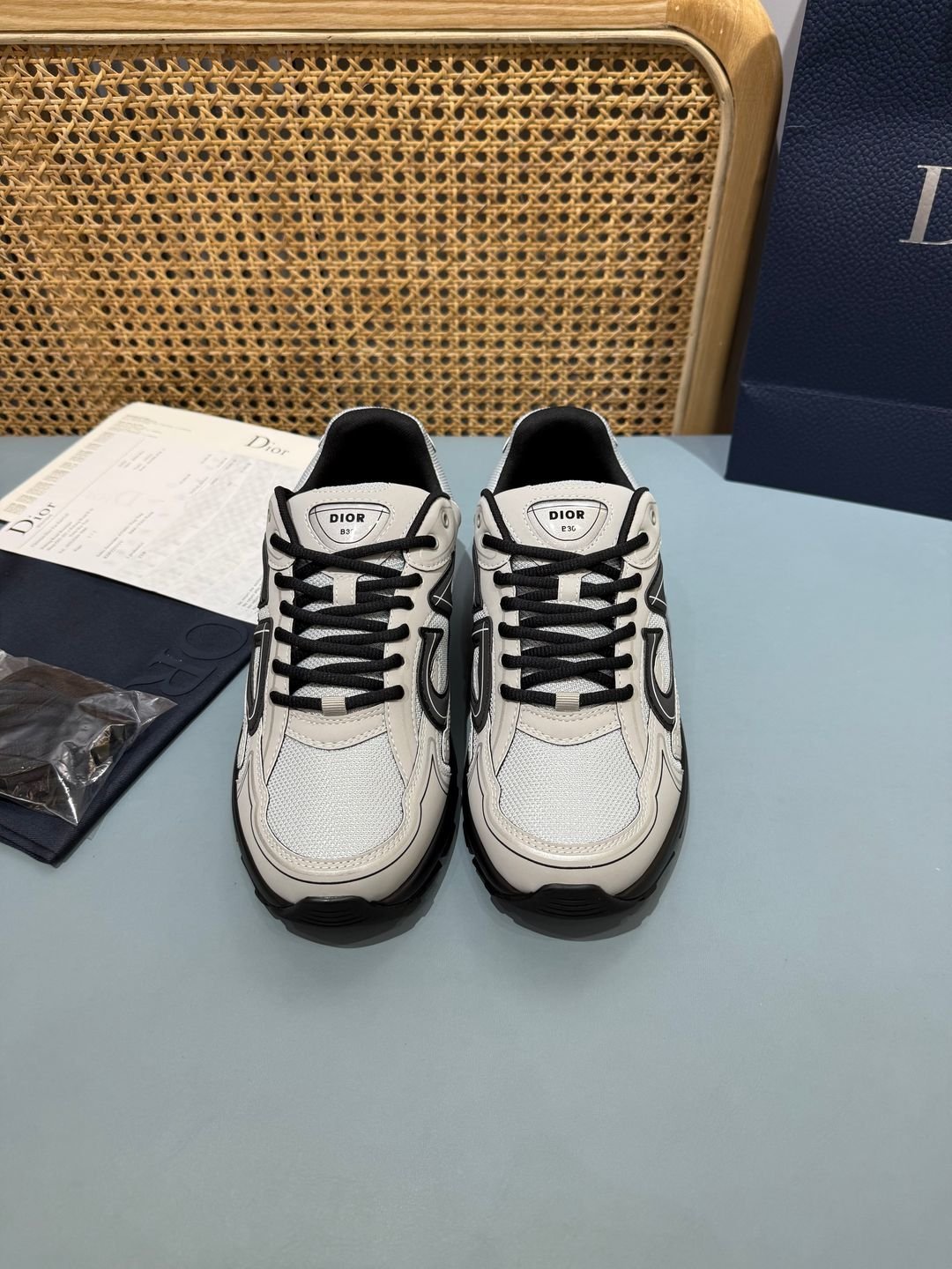 Sneakers B30 'Gris Clair et Noir' — vue 6