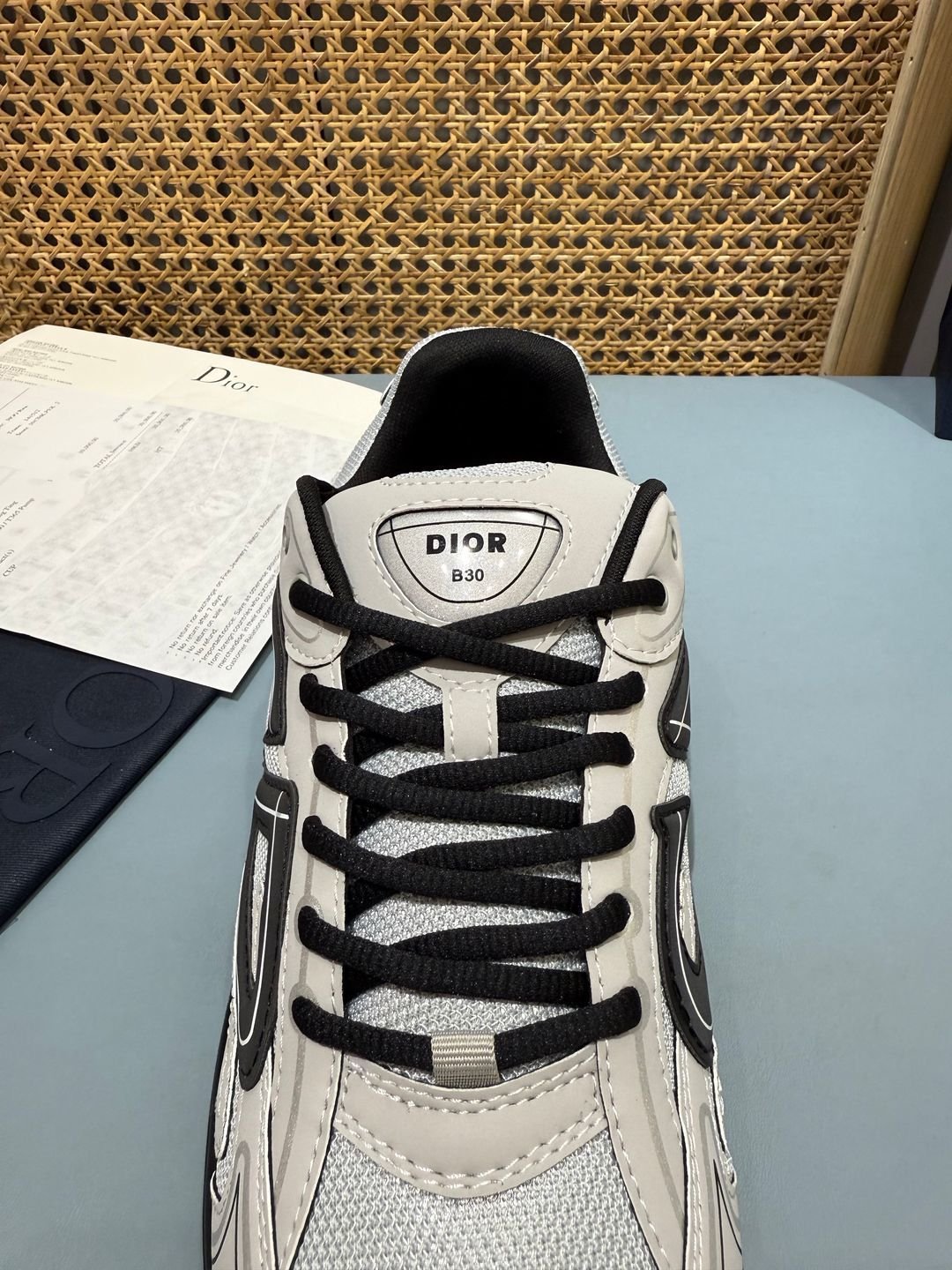 Sneakers B30 'Gris Clair et Noir' — vue 8