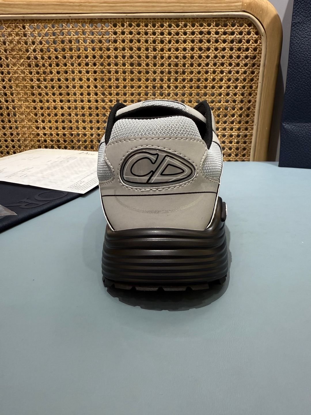 Sneakers B30 'Gris Clair et Noir' — vue 10