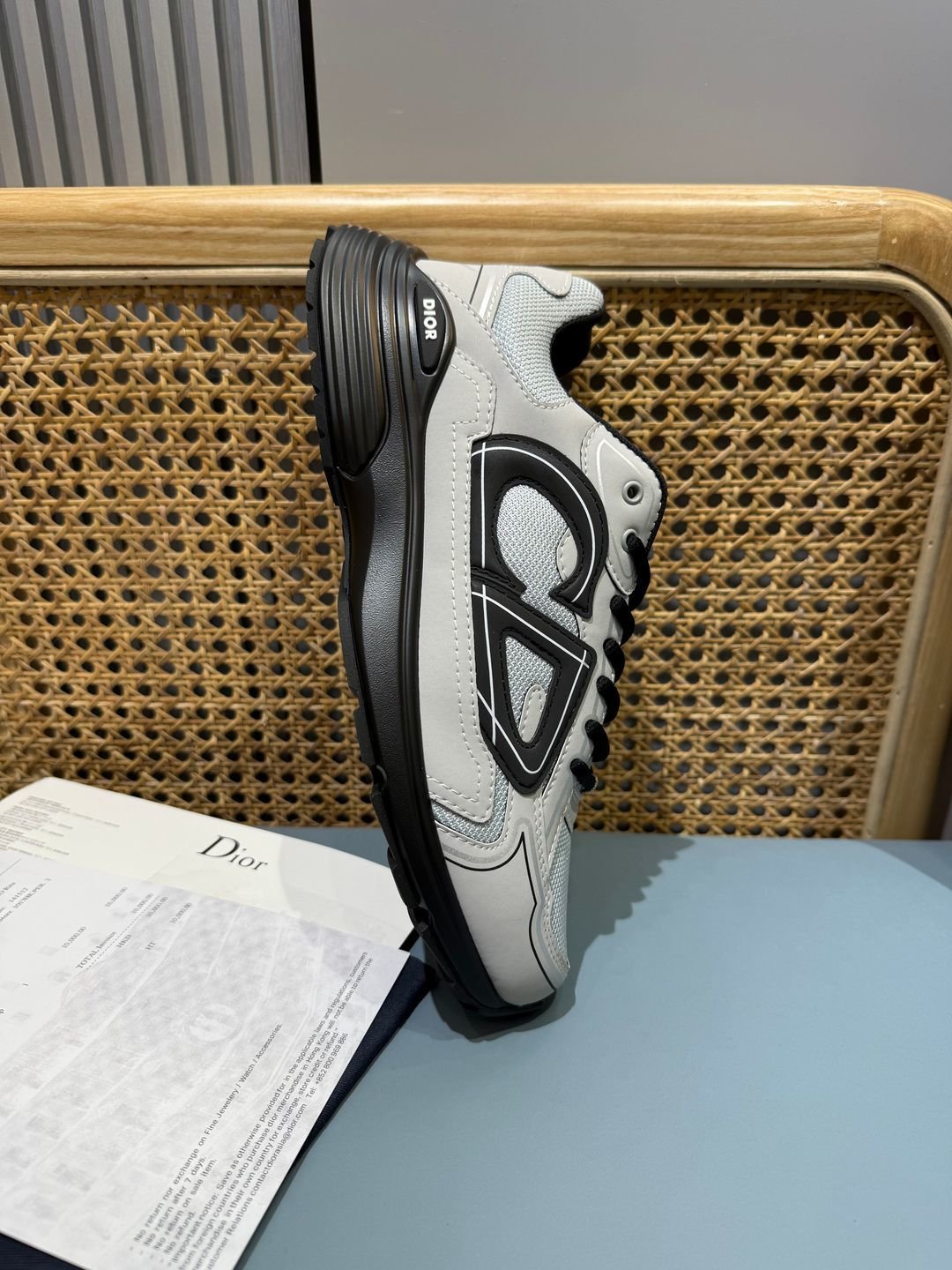 Sneakers B30 'Gris Clair et Noir' — vue 14