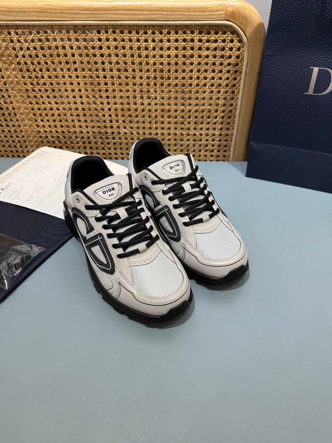 Sneakers B30 'Gris Clair et Noir' — vue 17