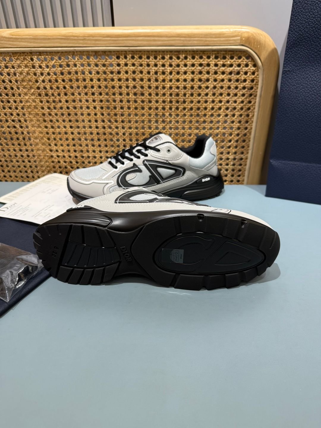 Sneakers B30 'Gris Clair et Noir' — vue 18