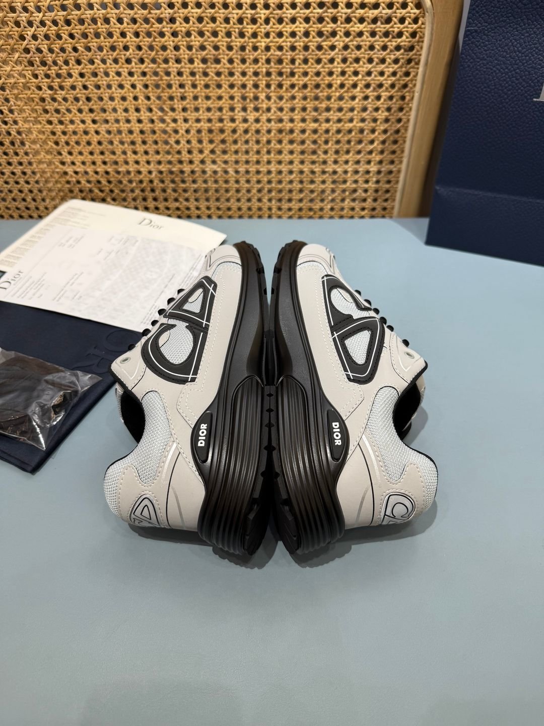 Sneakers B30 'Gris Clair et Noir' — vue 19