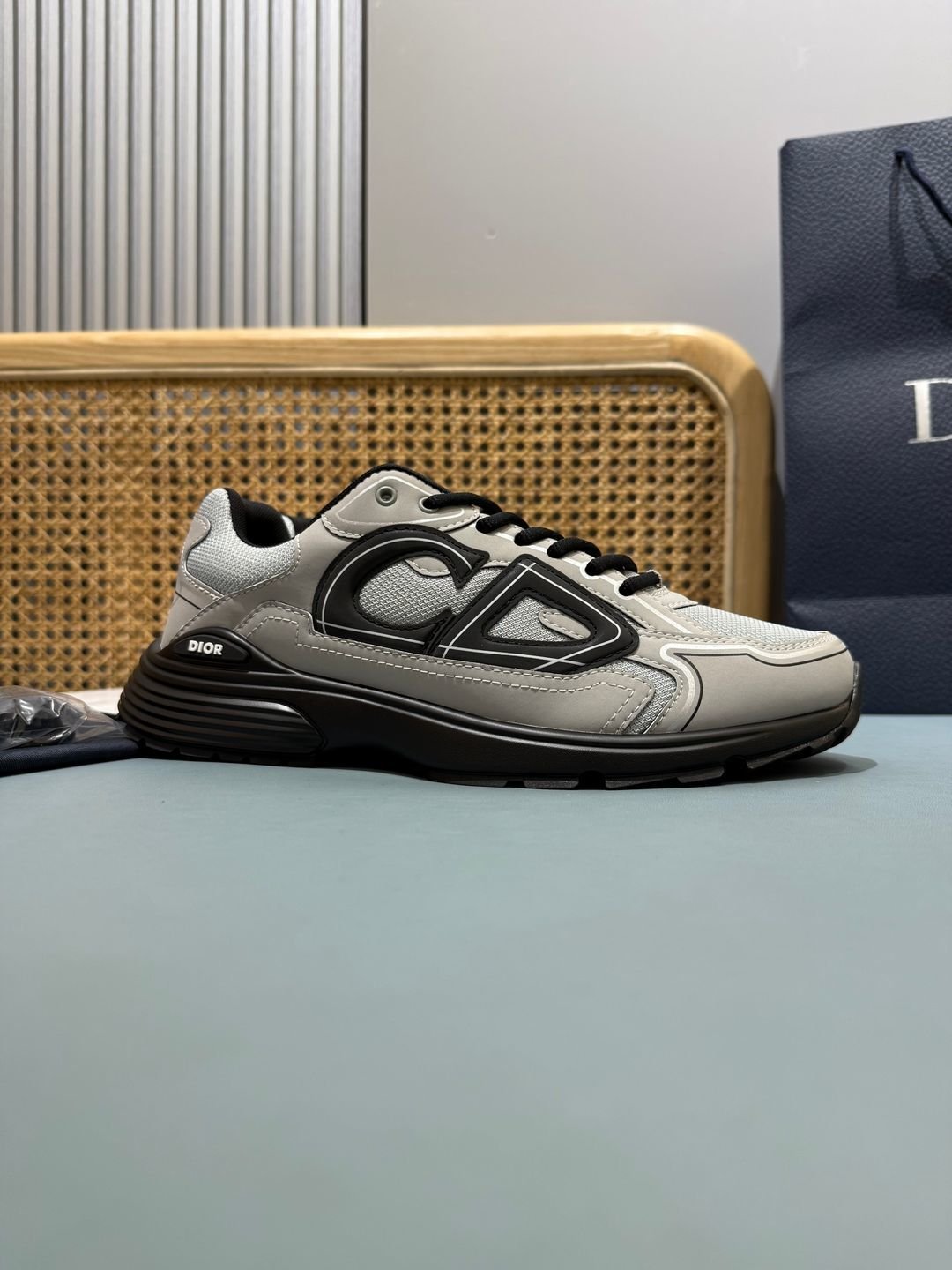 Sneakers B30 'Gris Clair et Noir' — vue 21