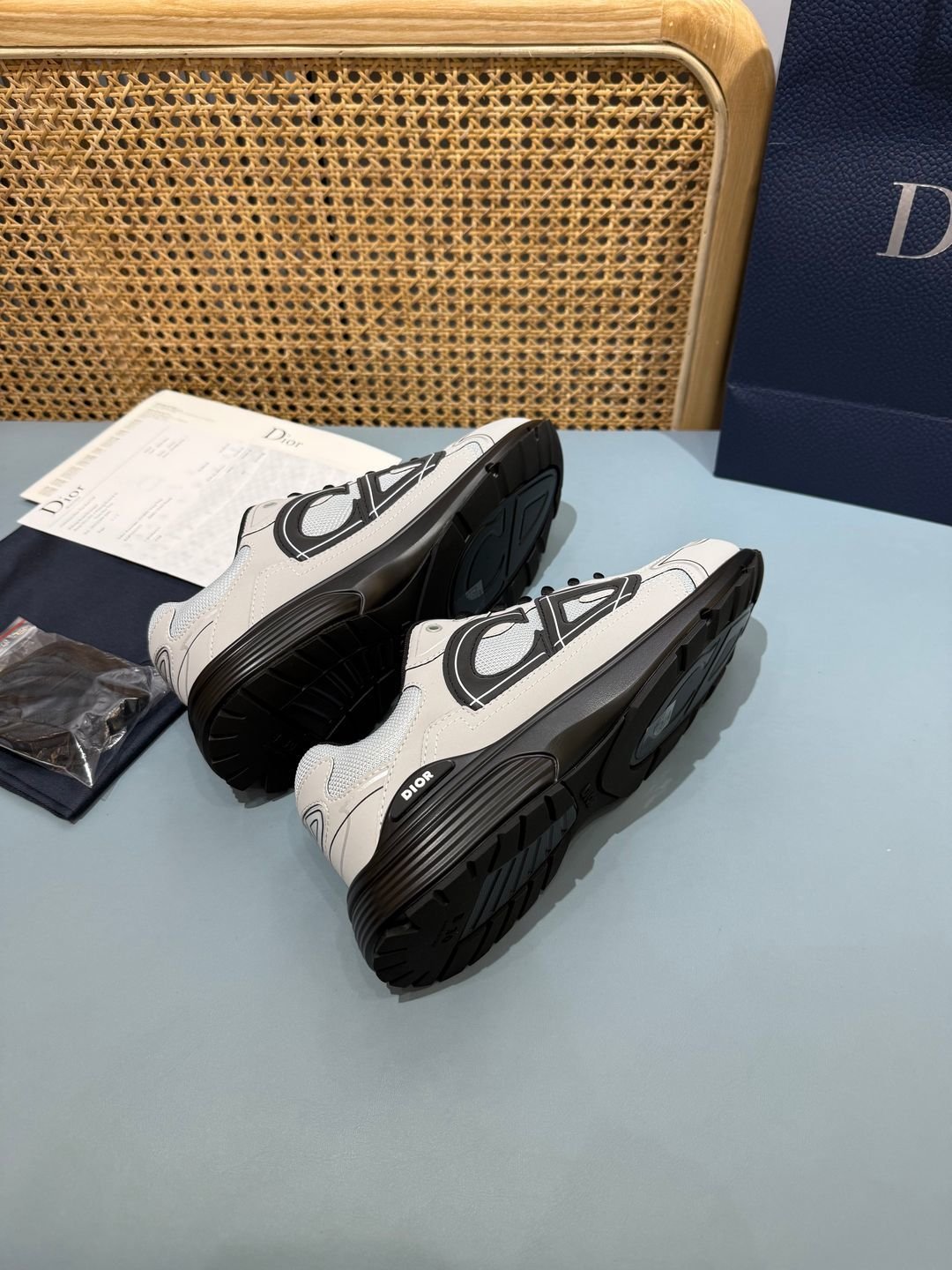Sneakers B30 'Gris Clair et Noir' — vue 22
