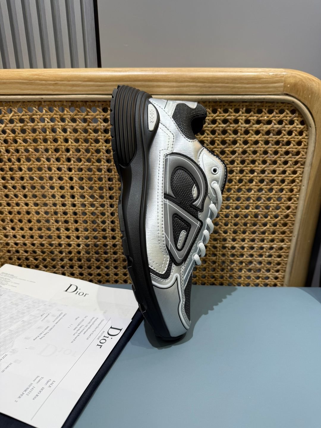 Sneakers B30 'Argent et Noir' — vue 15