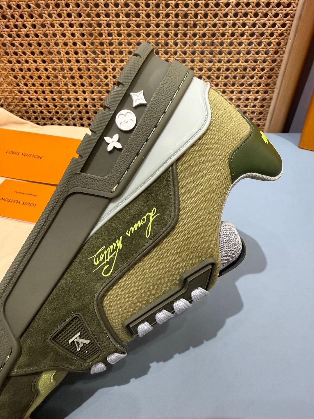 Sneakers Trainer 'Kaki Vert' — vue 10