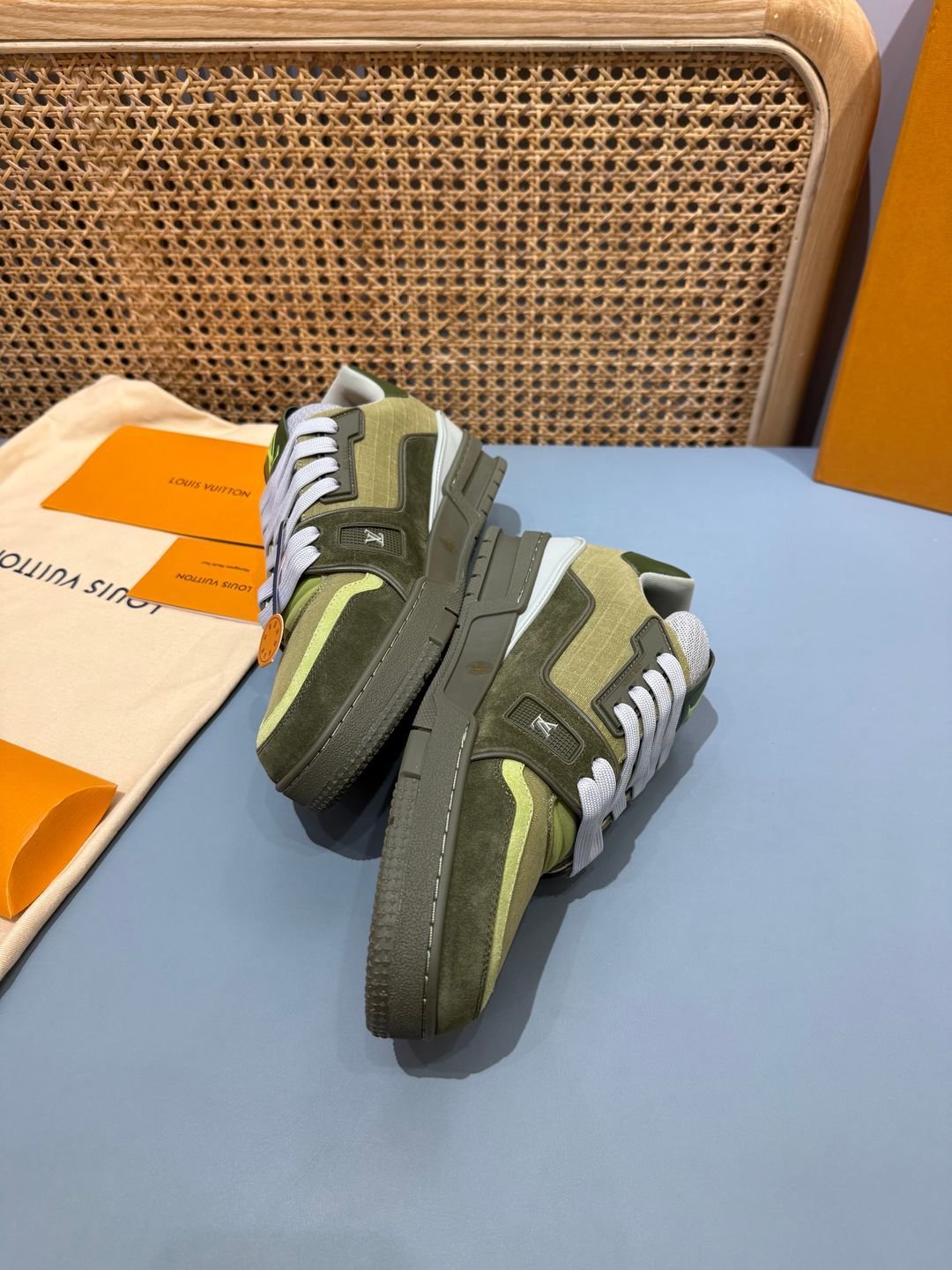 Sneakers Trainer 'Kaki Vert' — vue 13