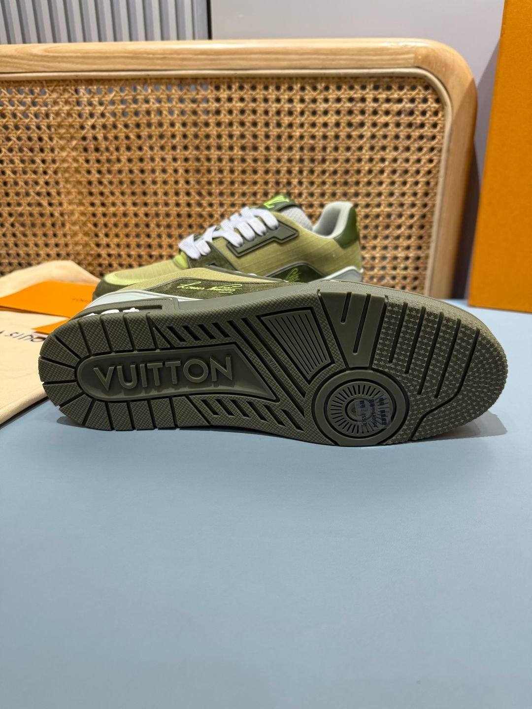Sneakers Trainer 'Kaki Vert' — vue 17