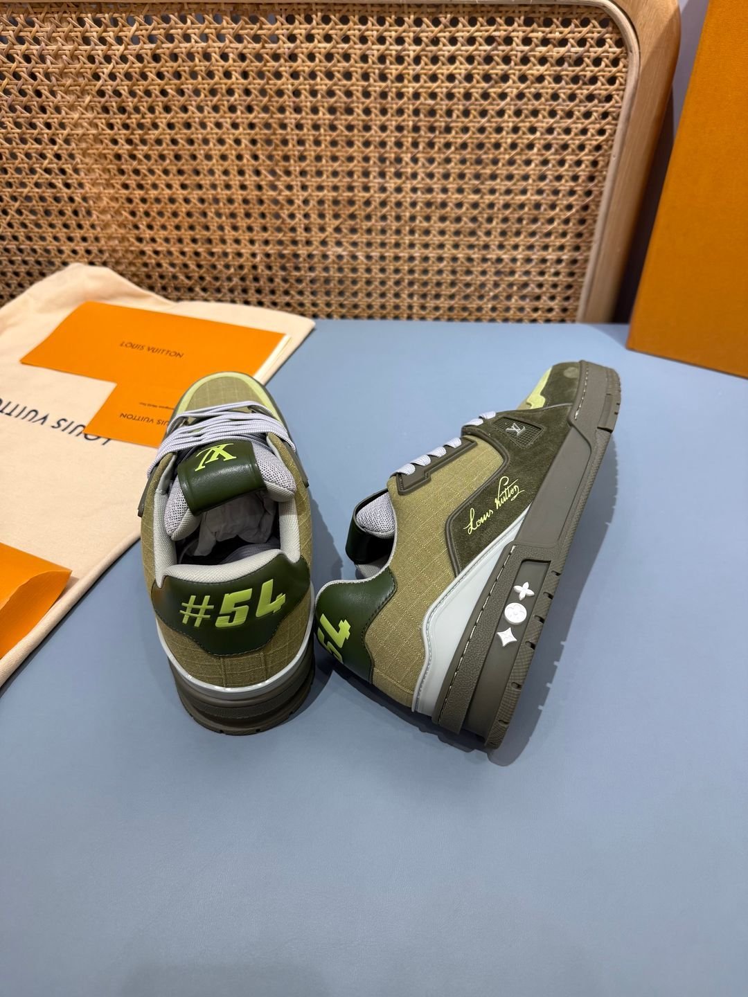 Sneakers Trainer 'Kaki Vert' — vue 22