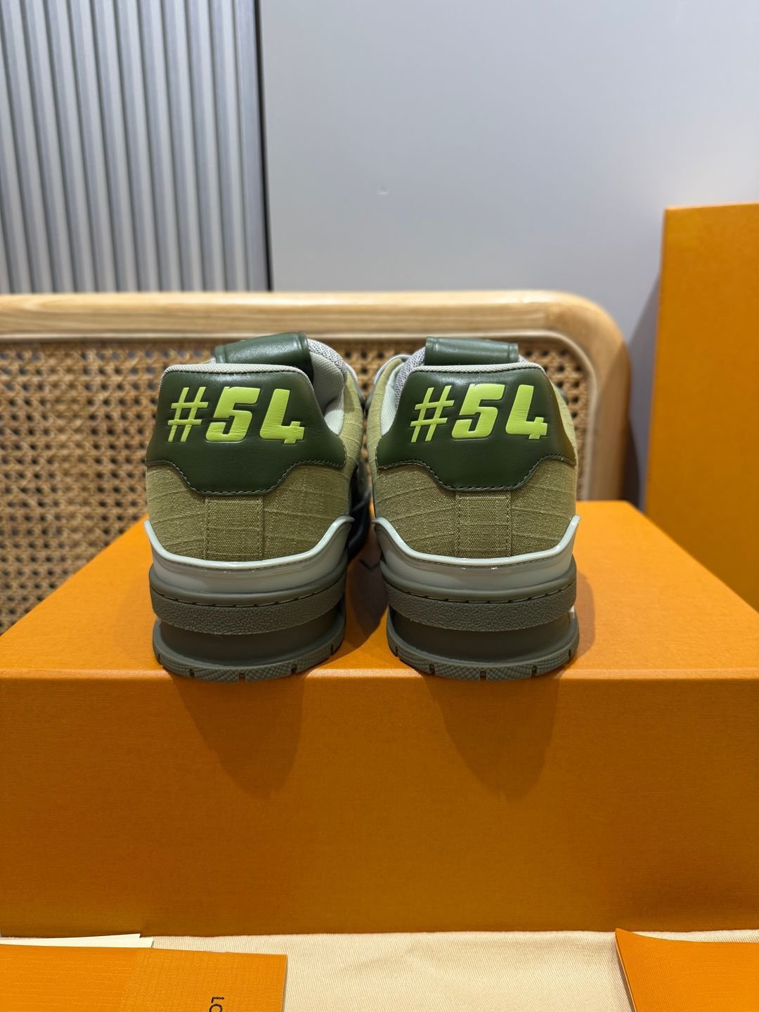 Sneakers Trainer 'Kaki Vert' — vue 25