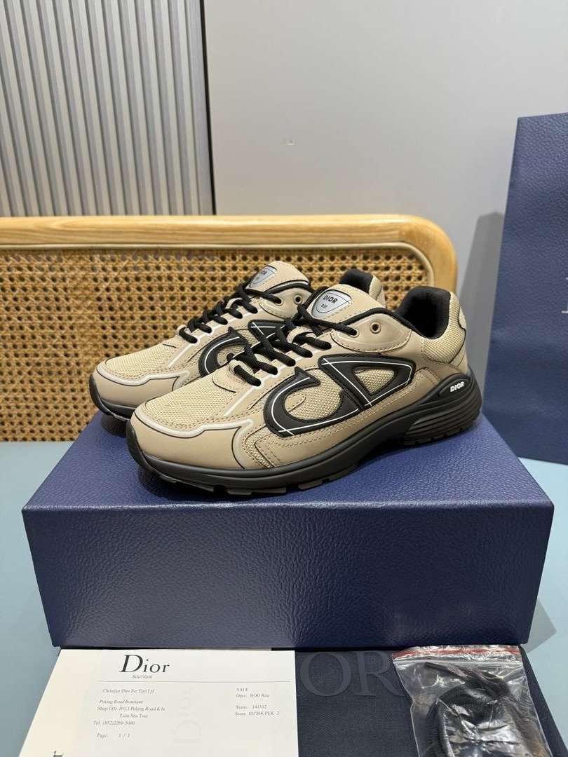 Sneakers B30 'Beige et Noir' — vue 5
