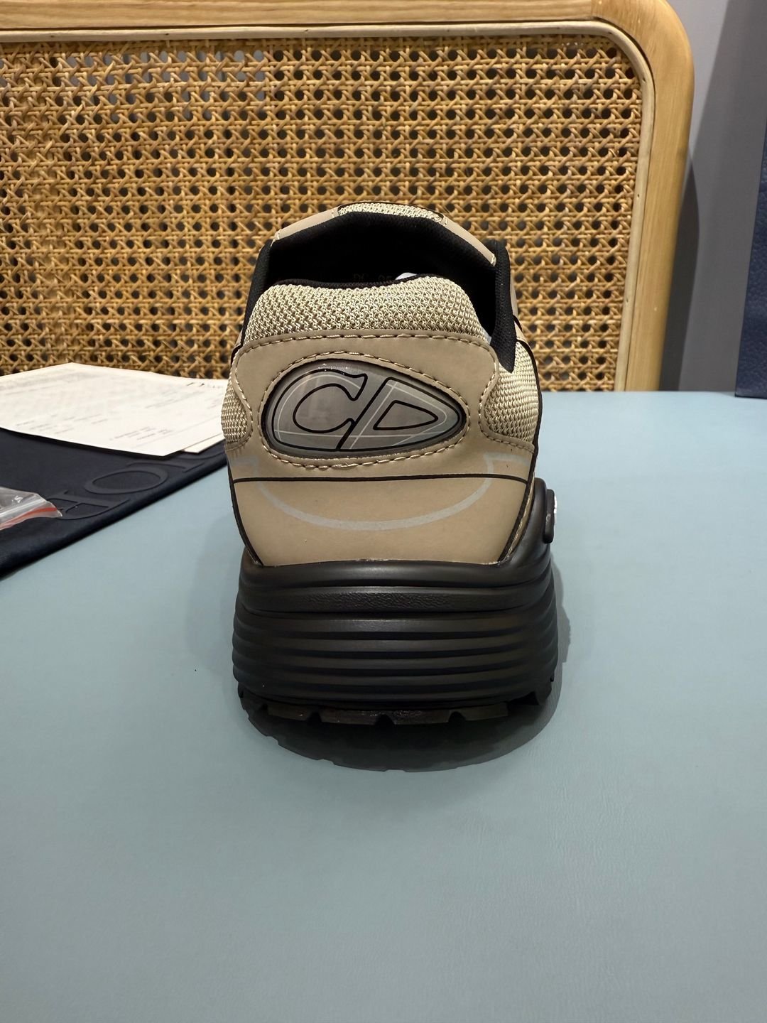 Sneakers B30 'Beige et Noir' — vue 9