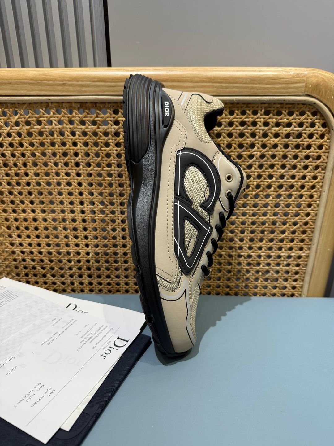 Sneakers B30 'Beige et Noir' — vue 14