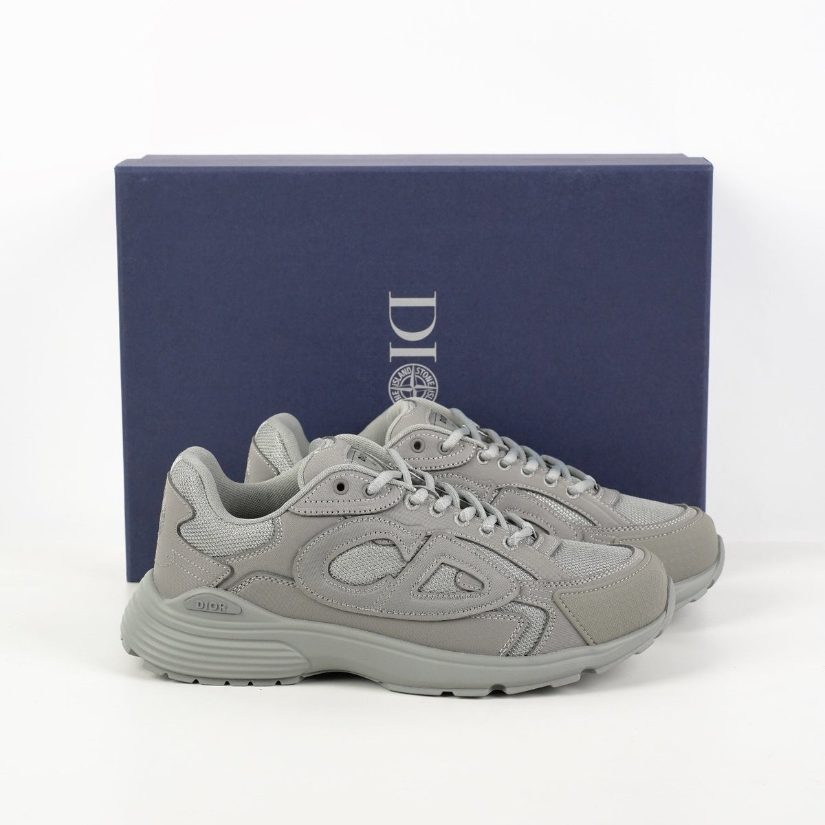 Sneakers B30 'Gris Monochrome' — vue 3