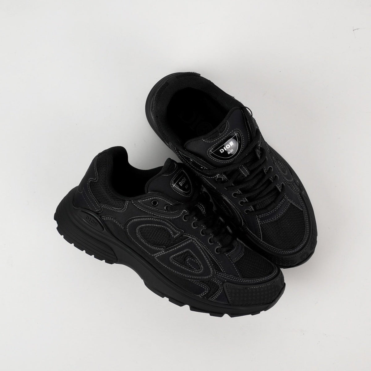 Sneakers B30 'Triple Noir' — vue 6