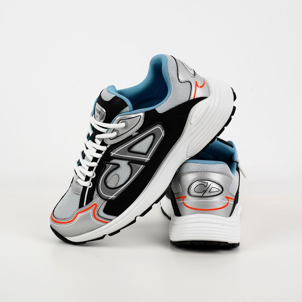 Sneakers B30 'Noir Rose et Bleu' — vue 2