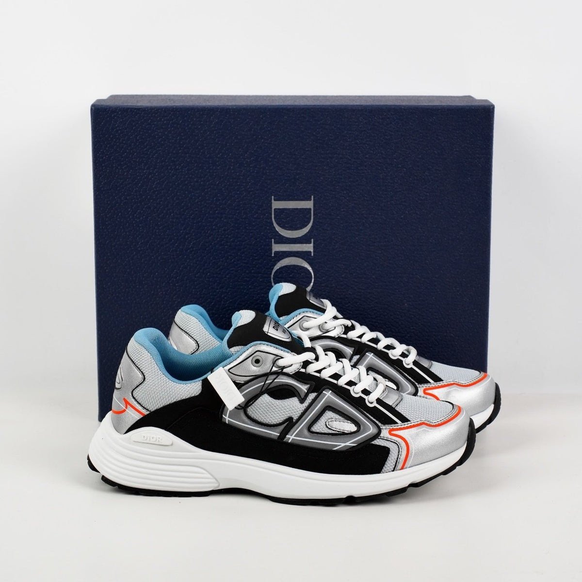 Sneakers B30 'Noir Rose et Bleu' — vue 3