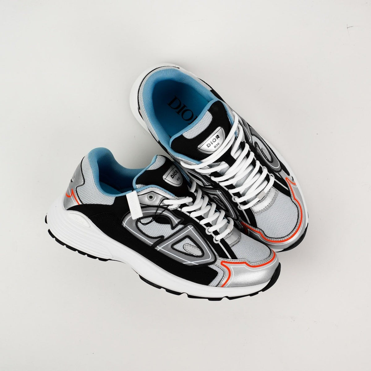 Sneakers B30 'Noir Rose et Bleu' — vue 6
