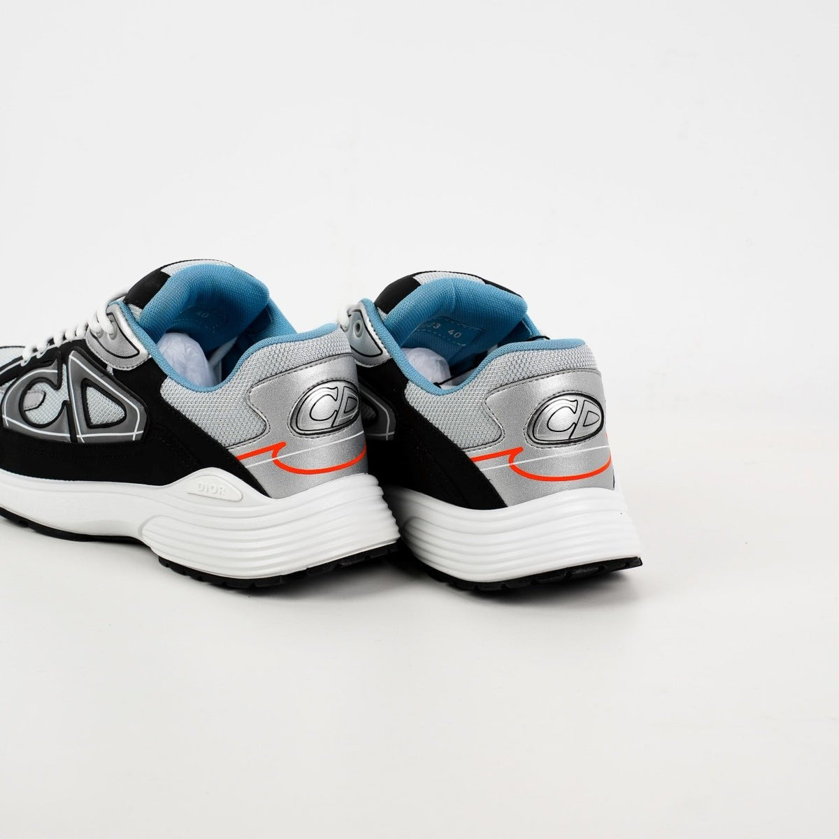 Sneakers B30 'Noir Rose et Bleu' — vue 7