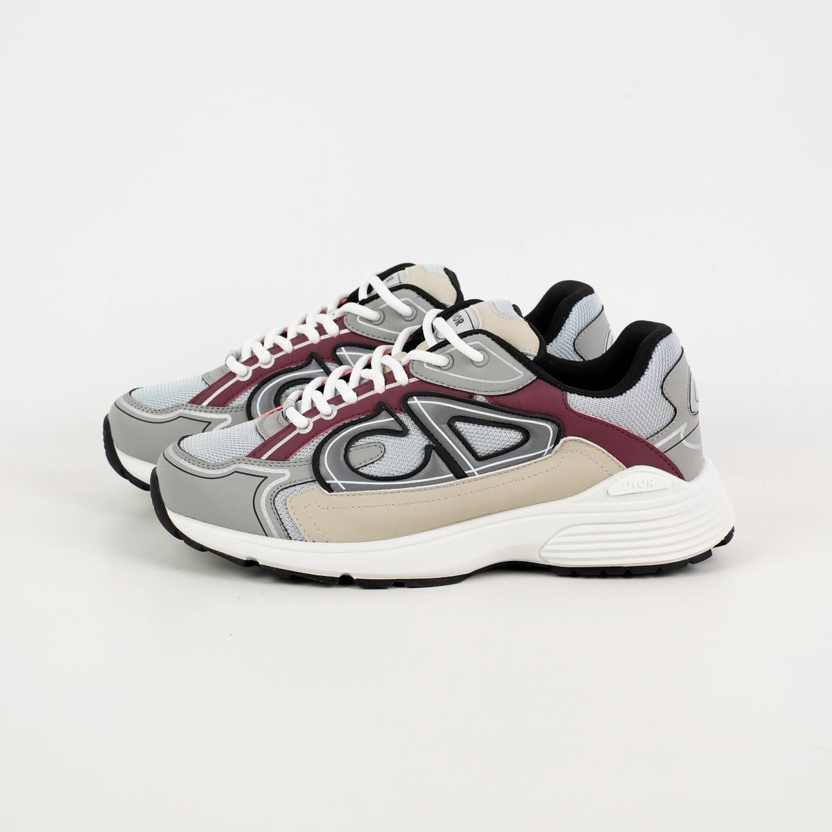 Sneakers B30 'Gris et Bordeaux' — vue 5