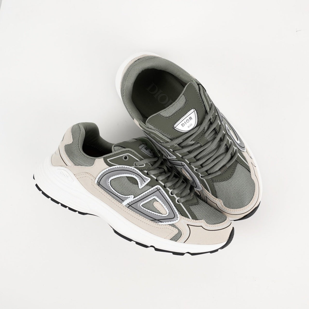 Sneakers B30 'Gris et Kaki' — vue 6