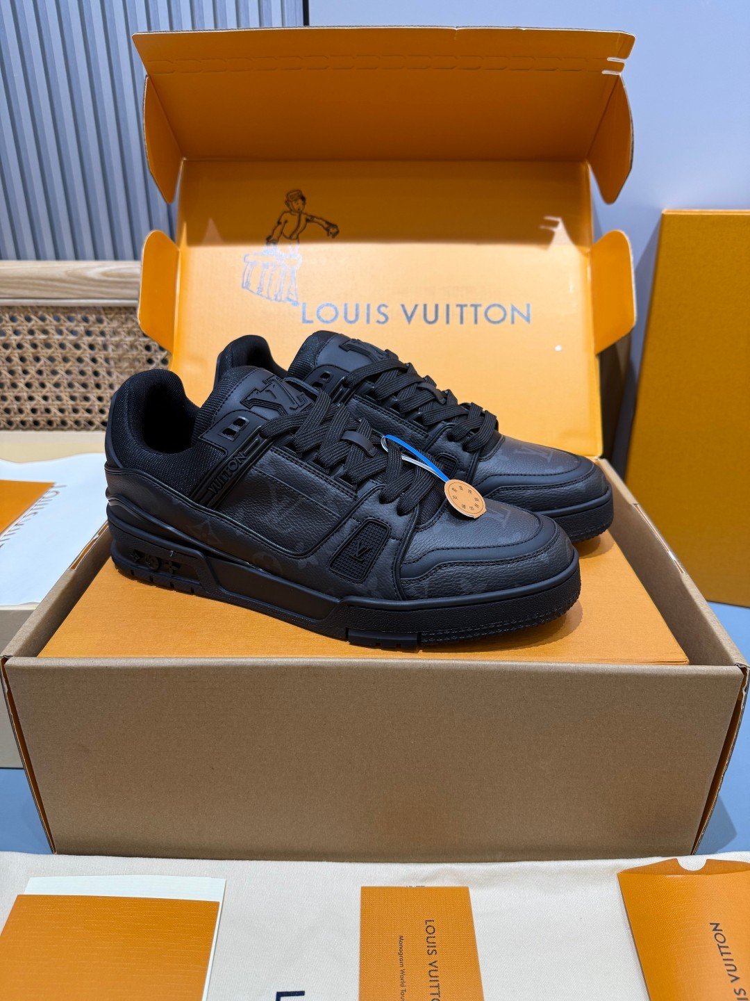 Sneakers Trainer 'Noir Absolu'