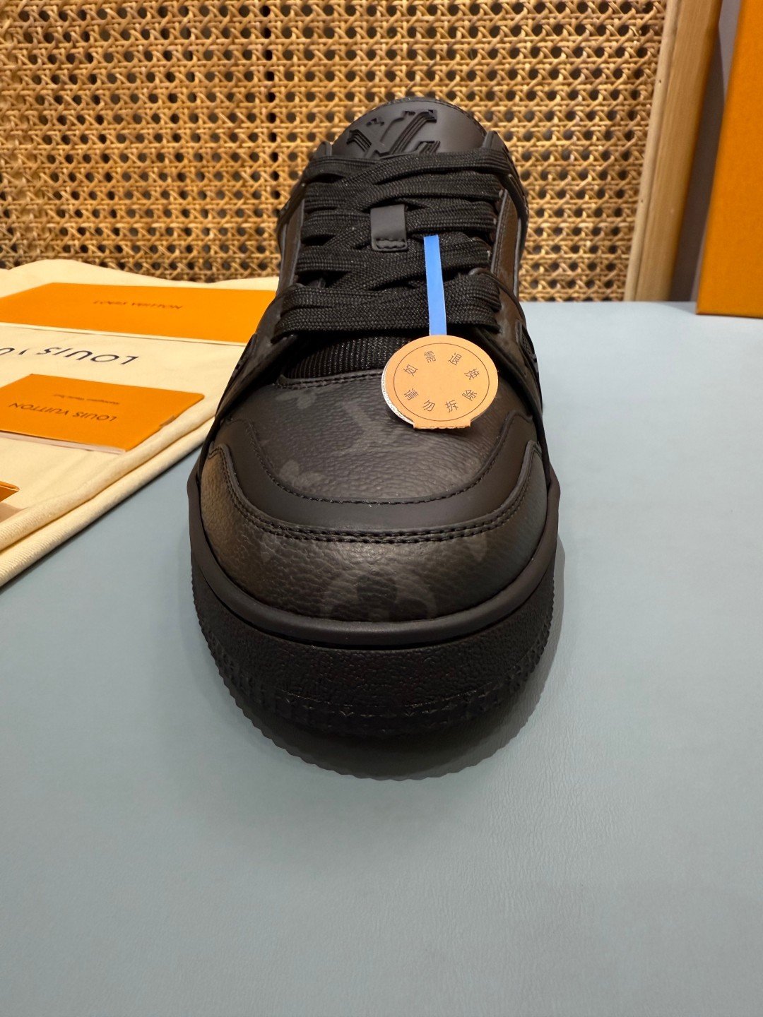 Sneakers Trainer 'Noir Absolu' — vue 8