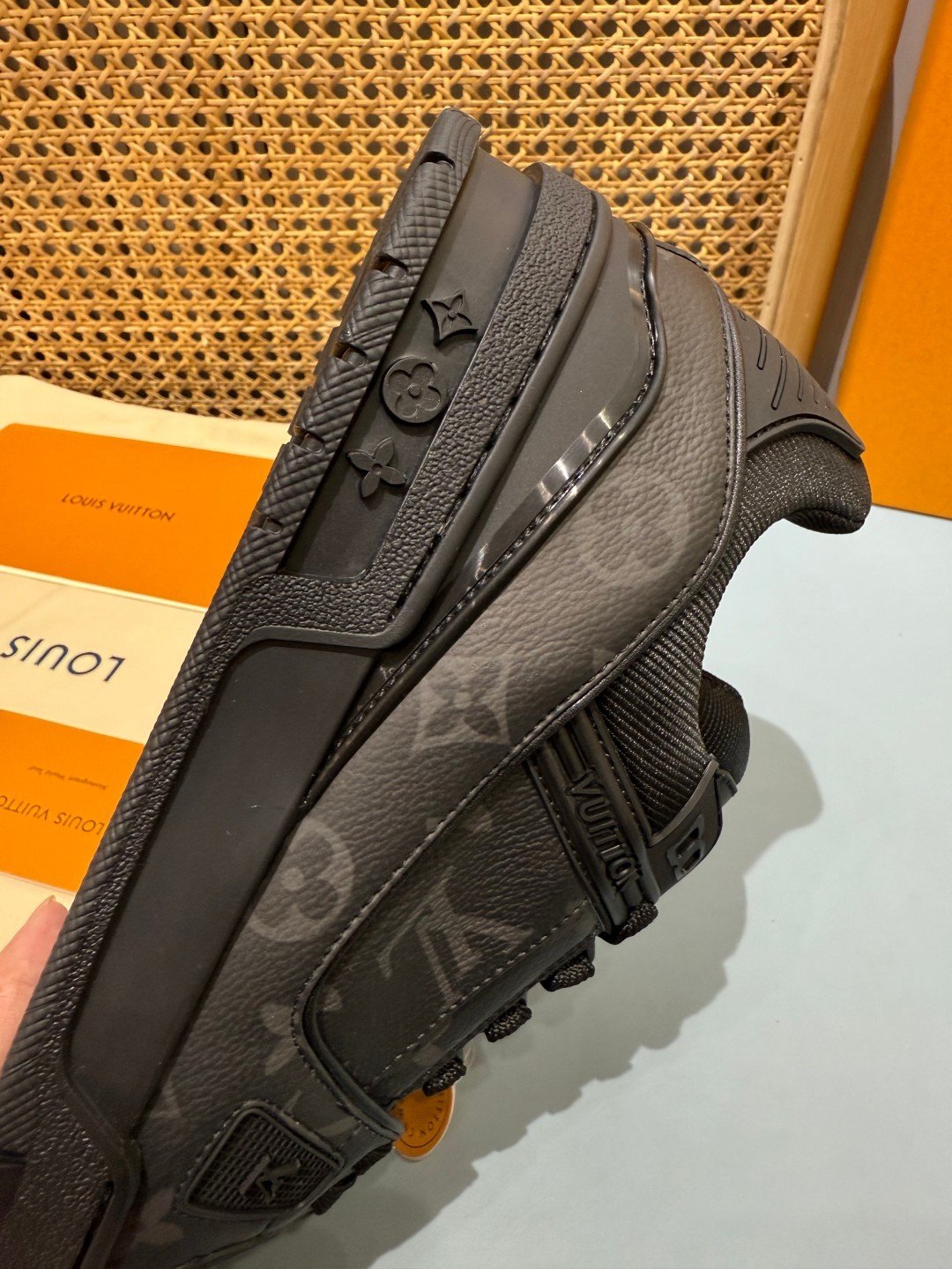 Sneakers Trainer 'Noir Absolu' — vue 11