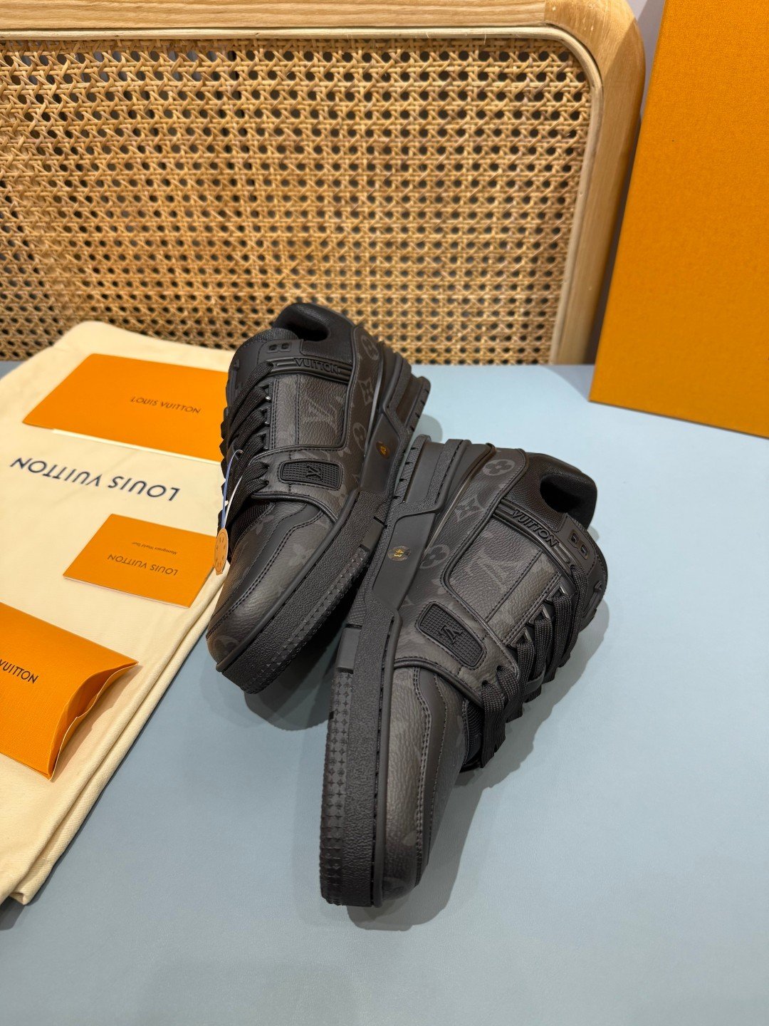 Sneakers Trainer 'Noir Absolu' — vue 14