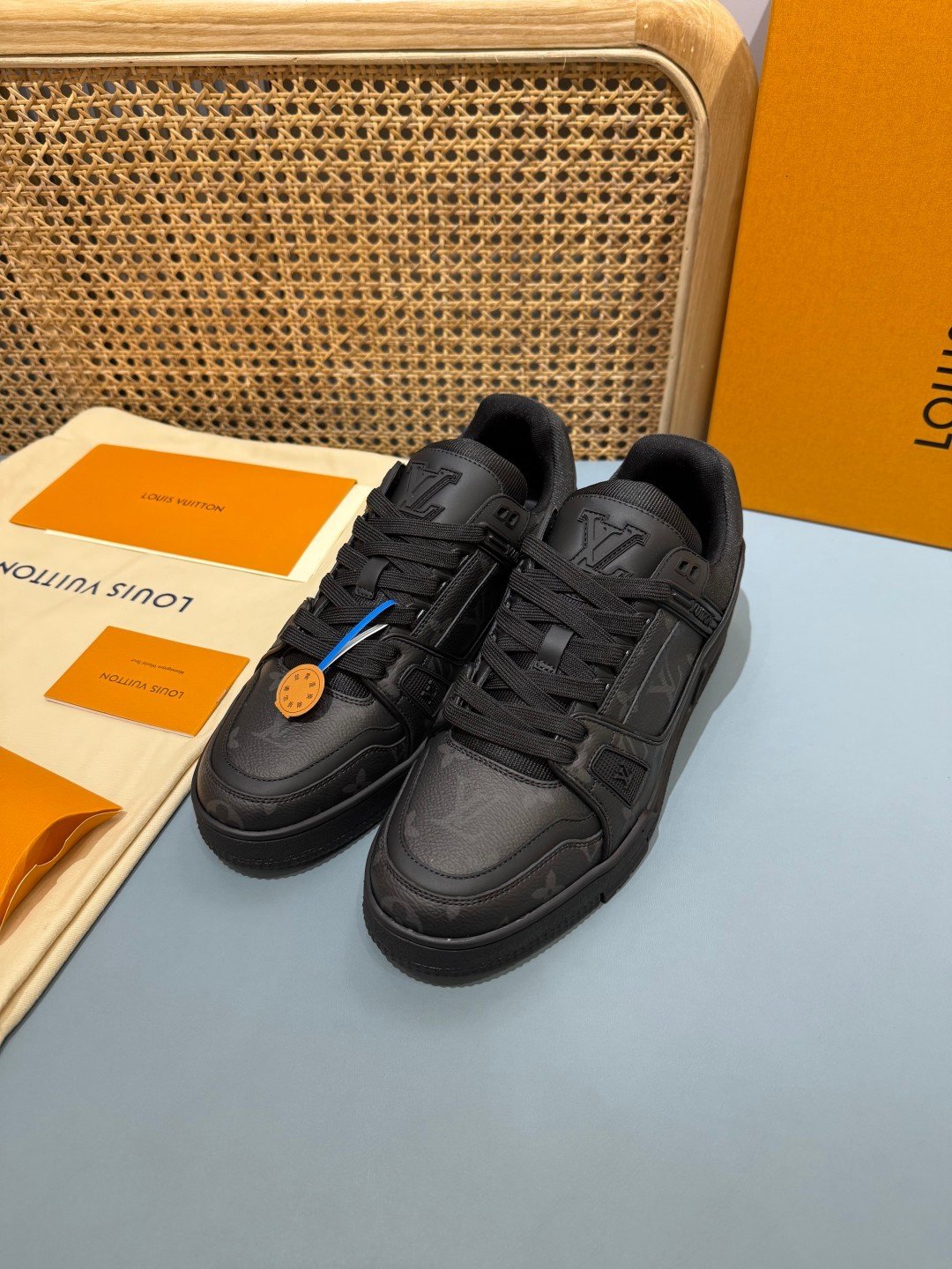 Sneakers Trainer 'Noir Absolu' — vue 15